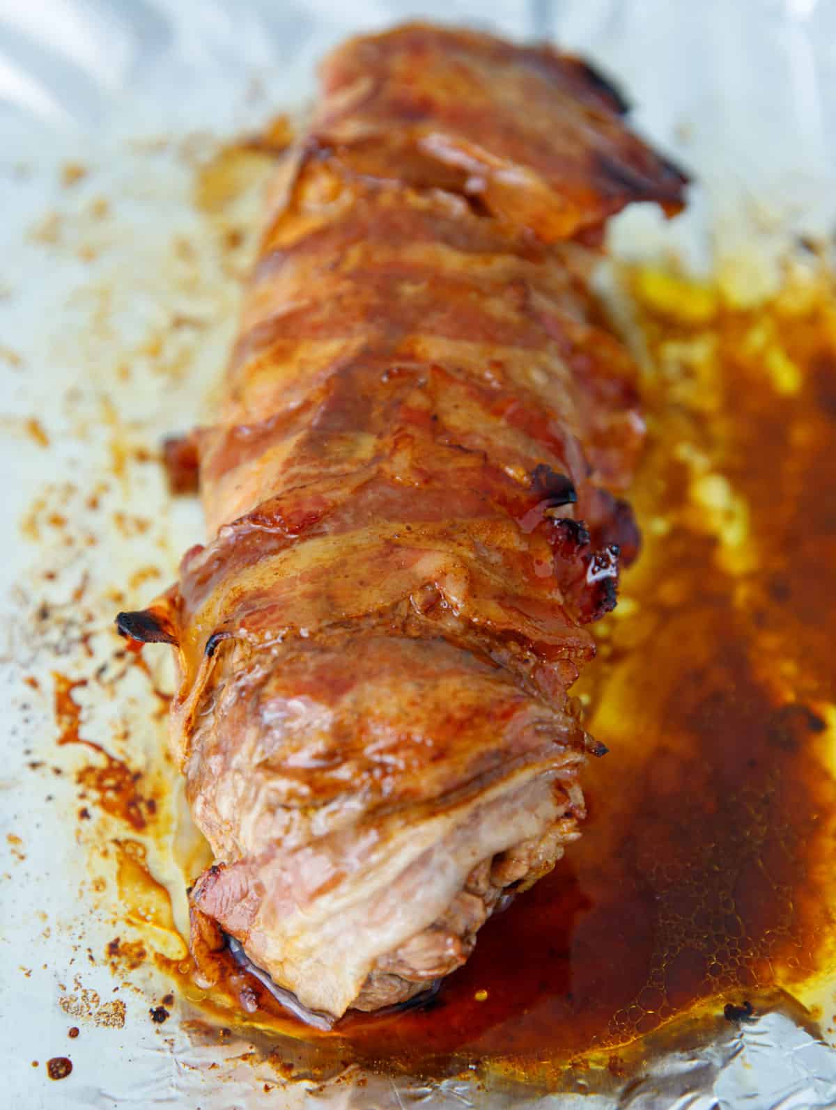 Bacon Wrapped Pork Tenderloin Recipe - Cooking LSL