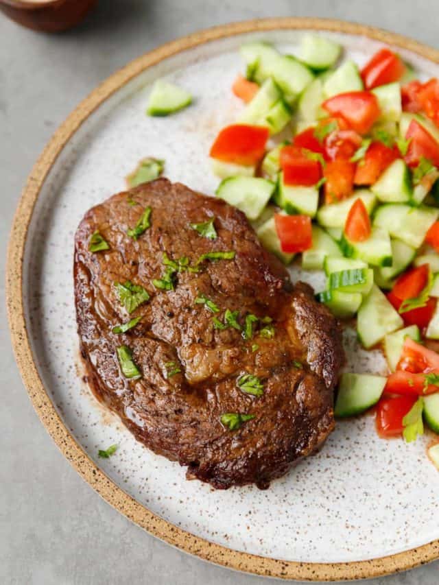 Air Fryer Ribeye Steak Cooking LSL