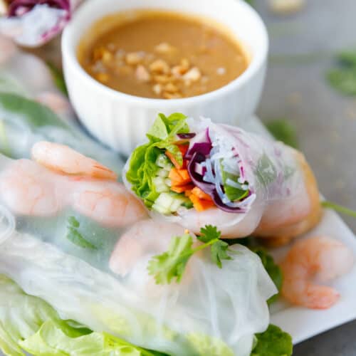 Easy Shrimp Spring Rolls — saltnpepperhere