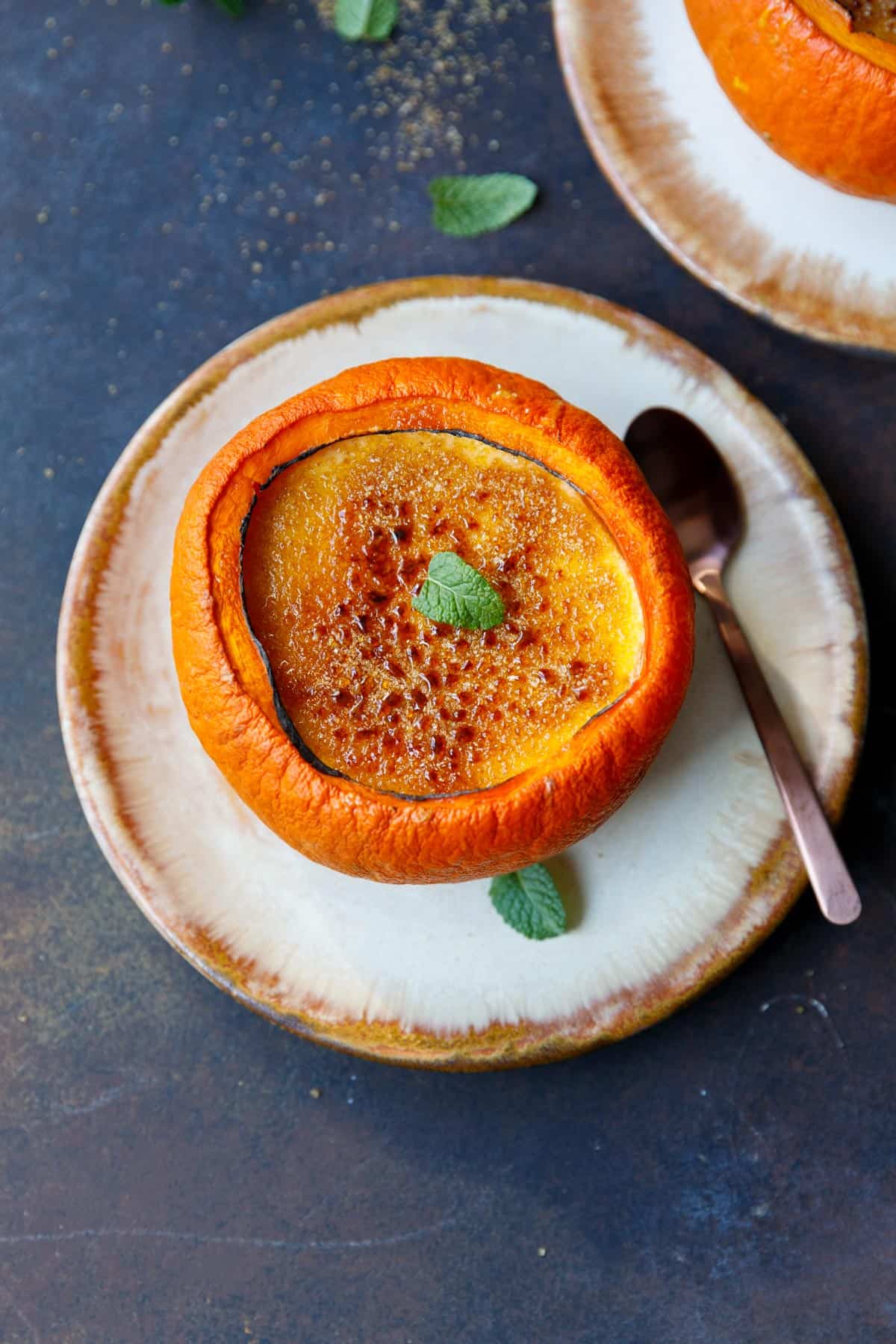 Keto Pumpkin Crème Brûlée - Cooking LSL