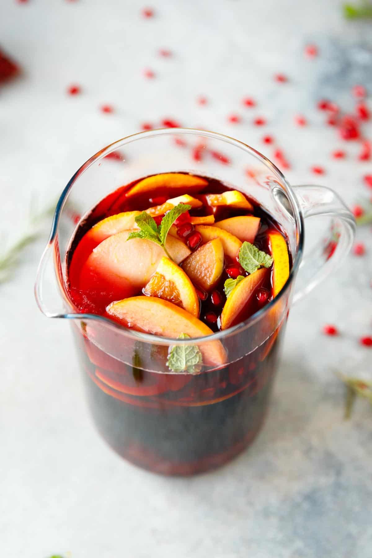 Best Sangria: Fruity Wine and Brandy Cocktail Pitcher For Sharing