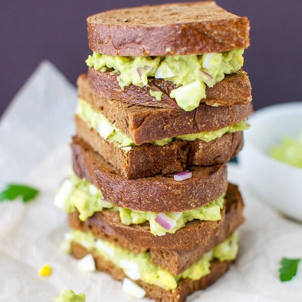 avocado egg salad sandwich